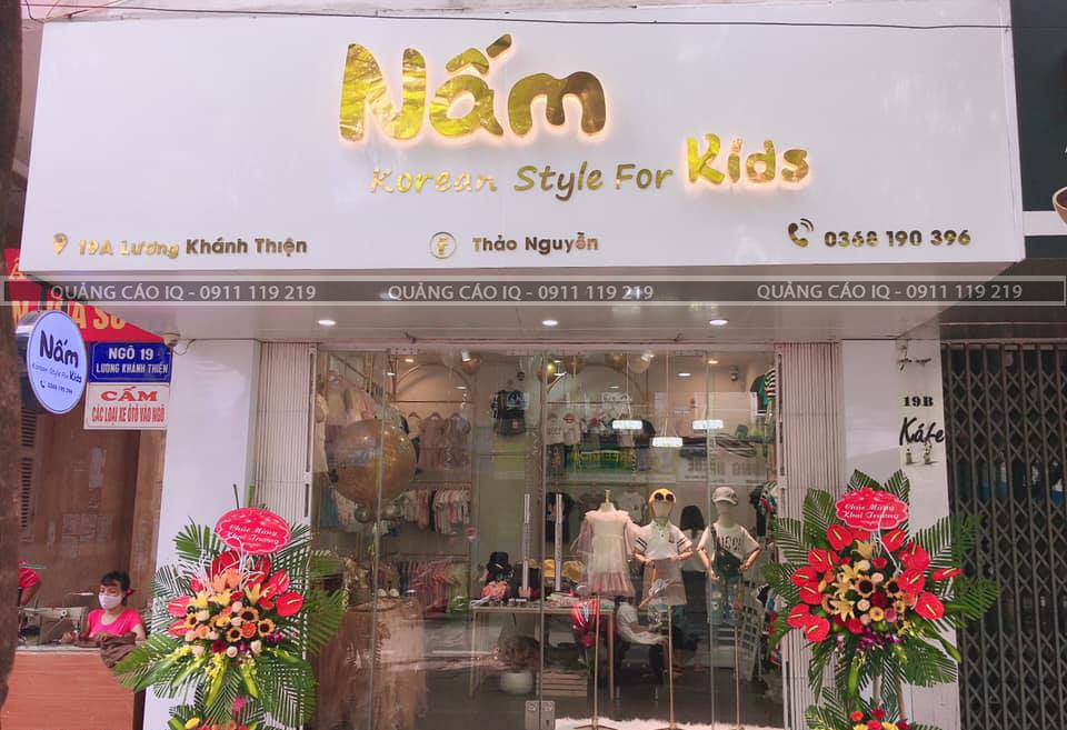 5 mẫu biển quảng cáo shop quần áo trẻ em đẹp nhất tại Hải Phòng ...